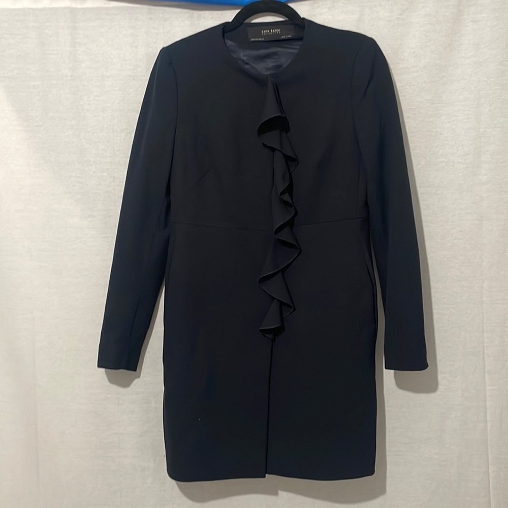 Zara Blue Long Coat